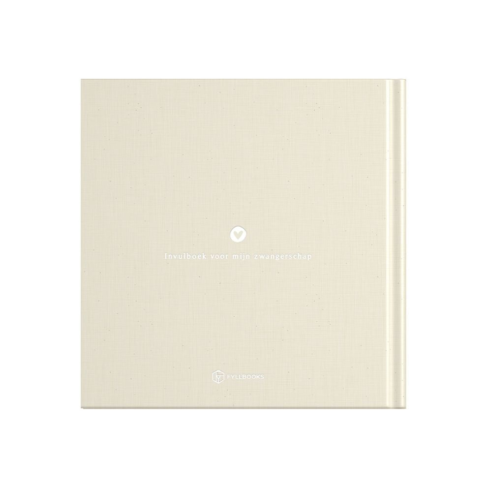 Baby Journal - My Pregnancy Journal - Linen Beige - Fyllbooks