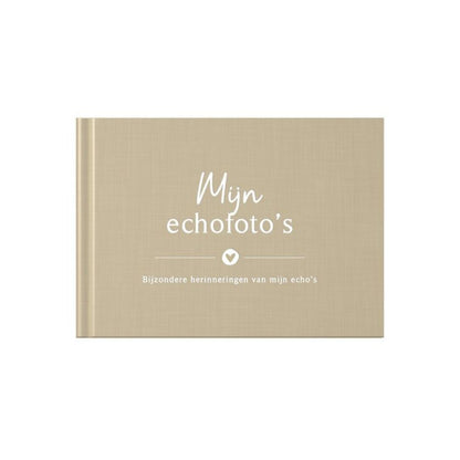 Baby Journal - My Ultrasound Book - Linen Taupe - Fyllbooks