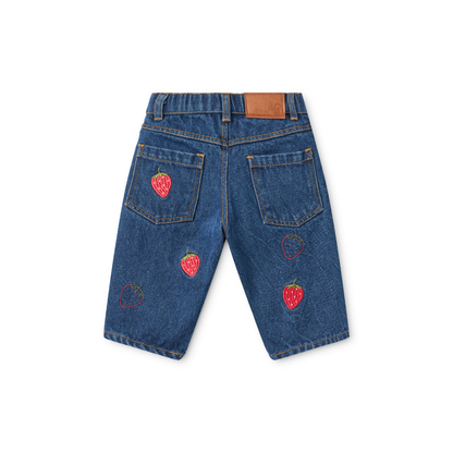 Denim broek Sage Jeans – Mid Blue – 100% katoen – Flöss