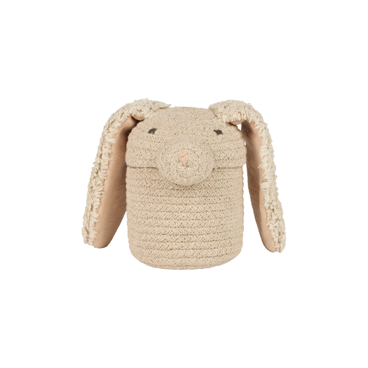 Basket Mini Rita the Rabbit – Mini opbergmand konijn – Naturel – Ø 15 × 15 cm – Lorena Canals