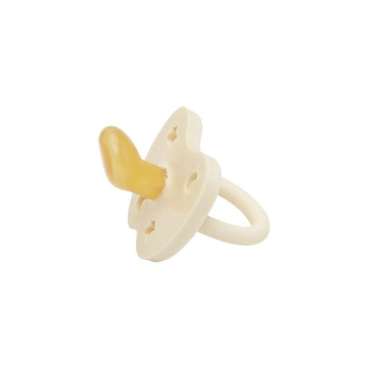 HEVEA - Pacifier Milky White Orthodontic - Teat - 100% natural - 100% plastic-free