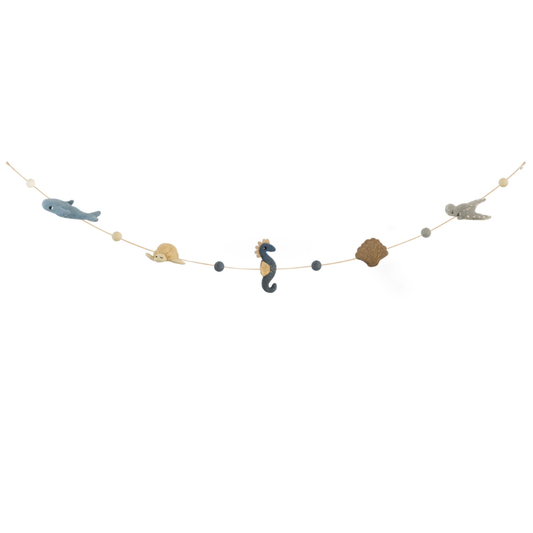 Baby Bello - Wildlife Flag Line - 100% felt