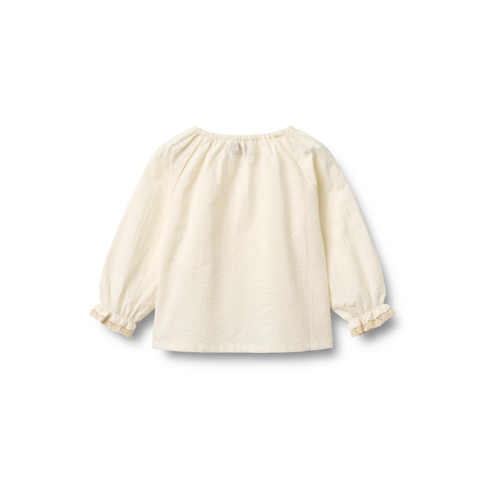 Blouse Merle - Organic cotton - Ecru/Eggshell - Wheat