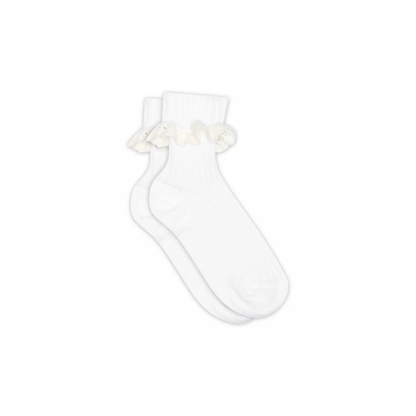 Socks with lace ruffles - Julia socks lace - Cotton - MP Denmark