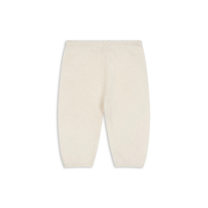 Savora Pants - Antique White - Wijd baby broekje - 100% wol - Konges Sløjd