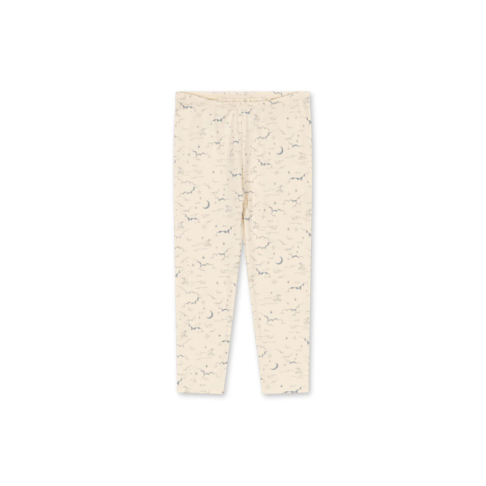 Baby Leggings - Cielo Marino - Organic Cotton - GOTS - Konges Sløjd