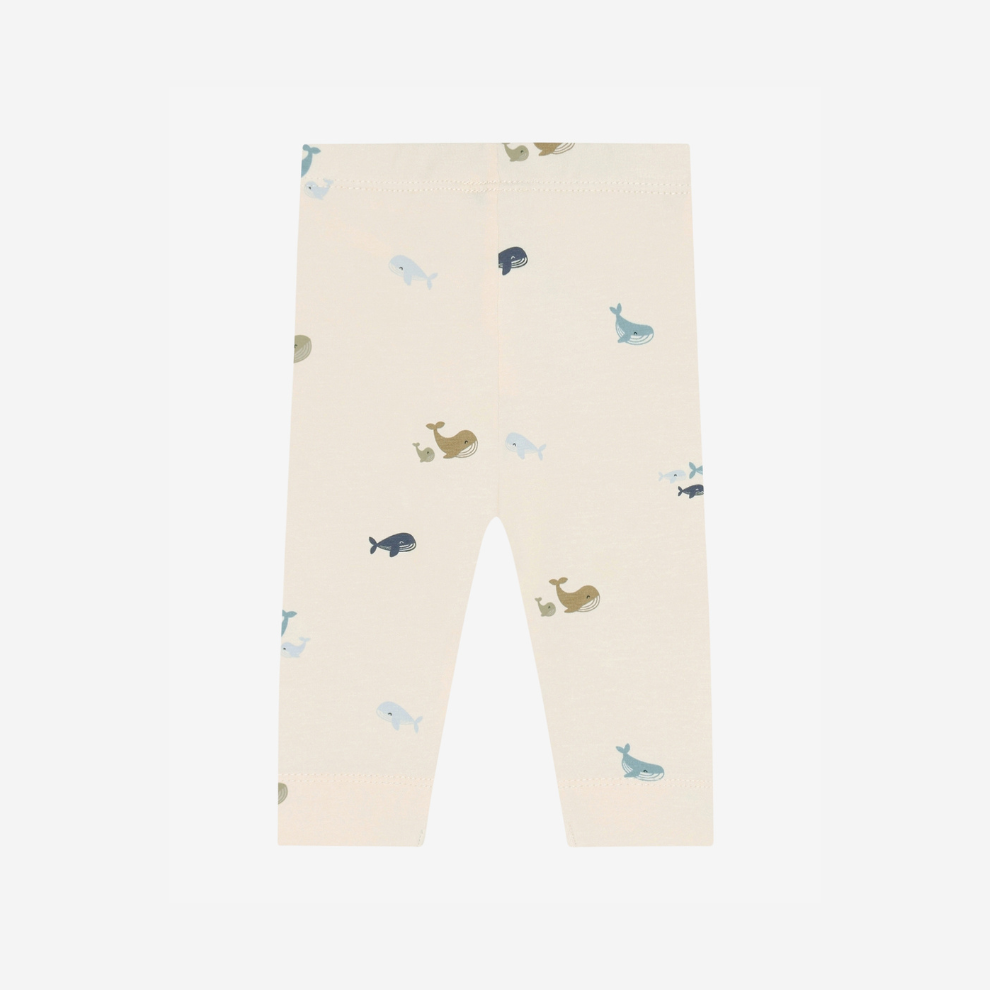 Legging - Biologisch katoen - Arctic Ice/Walvissen - Fixoni