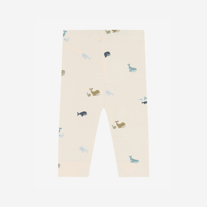 Legging - Biologisch katoen - Arctic Ice/Walvissen - Fixoni
