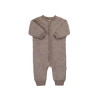 Buitenpak - Wol fleece overall - 100% merino wol - Joha - sesame