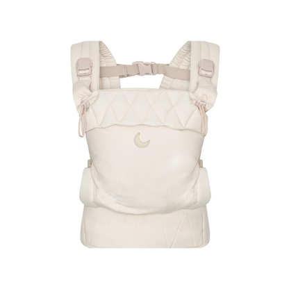 Ergonomische Draagzak Baby - Biologisch katoen - Magnetische gespen -  Beige - Moonboon