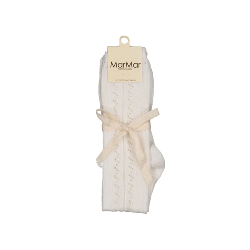Baby kniekousjes - Creme Pointelle - Katoen - Marmar Copenhagen - productfoto