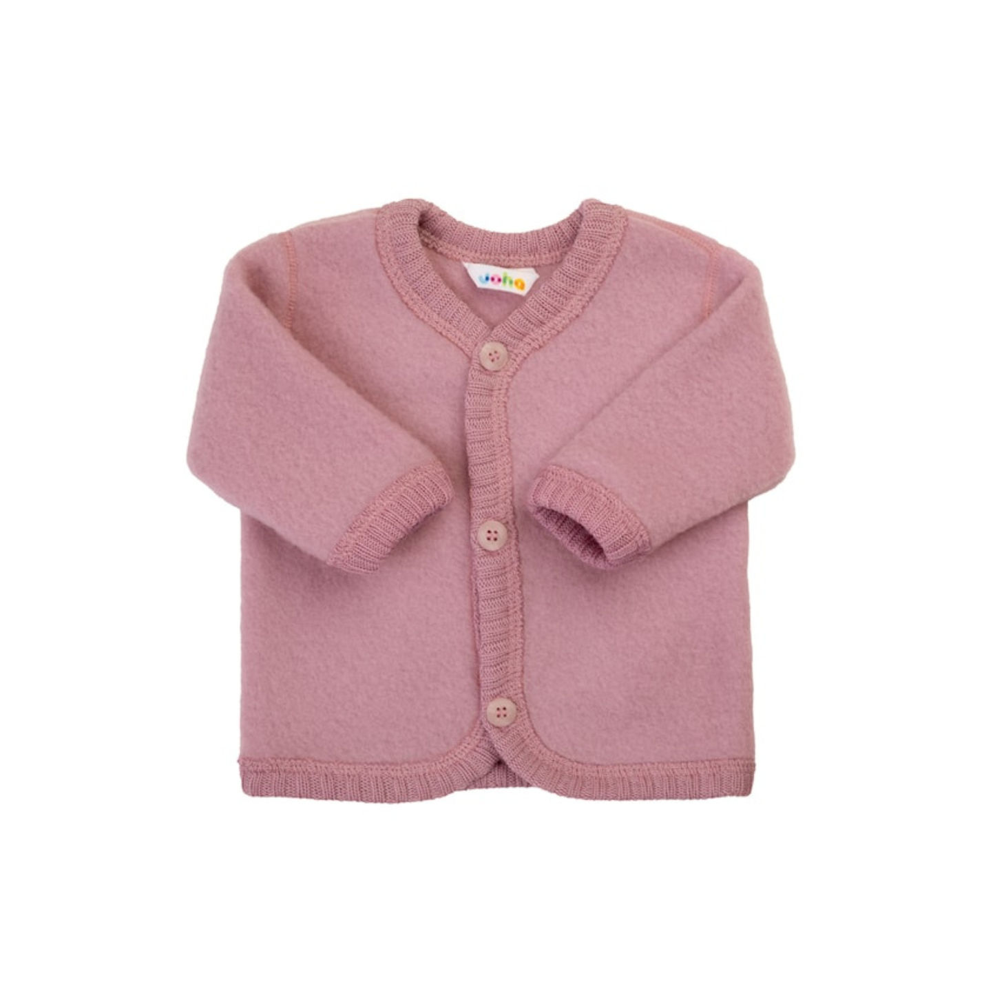 Cardigan - Merino wol fleece - 100% wol - Jasje/Vestje - Joha