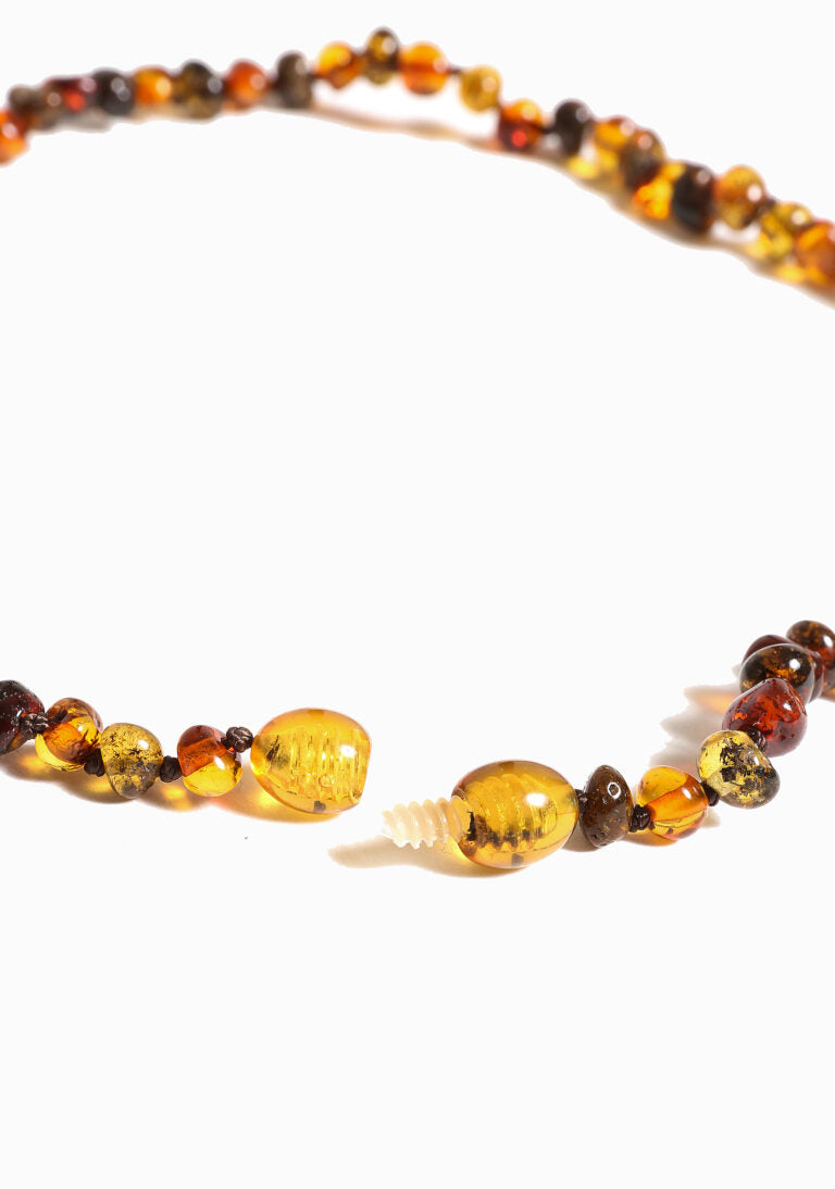 Coni Barnsteen ketting - Multi - Alwero