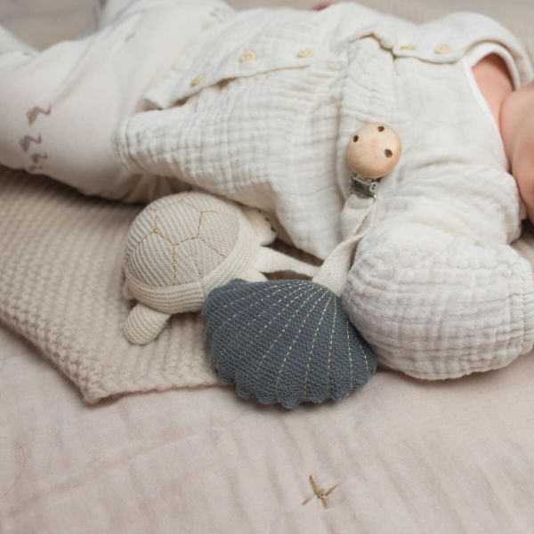 Pram Toy Tilly the Turtle - Organic Cotton - Baby Bello