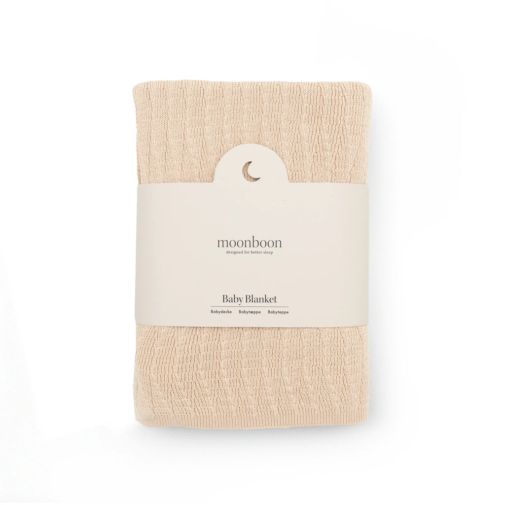Baby dekentje - Soft Baby Blanket - Biologisch katoen - Moonboon - verpakking