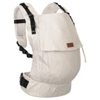 Buckle Toddler – Grenada Natural Linen – Ergonomic toddler carrier – Cotton and linen – 9–25 kg – Hoppediz