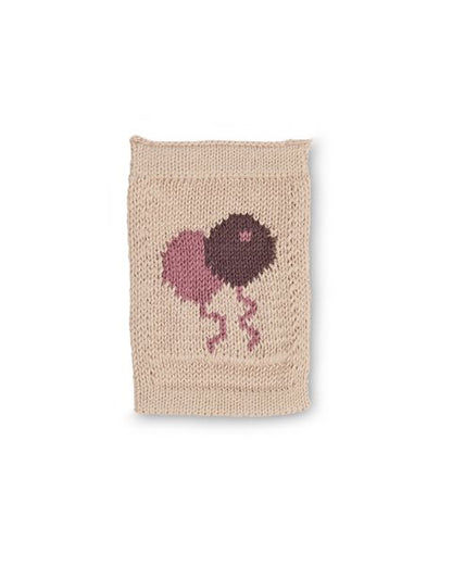 Gebreide figuur vlaggetjes - Knitted Symbols - Roze tinten - SmallStuff