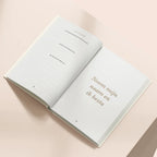 Nu jij hier niet meer bent – Keepsake Memory Book for Baby Loss – Birth Lines