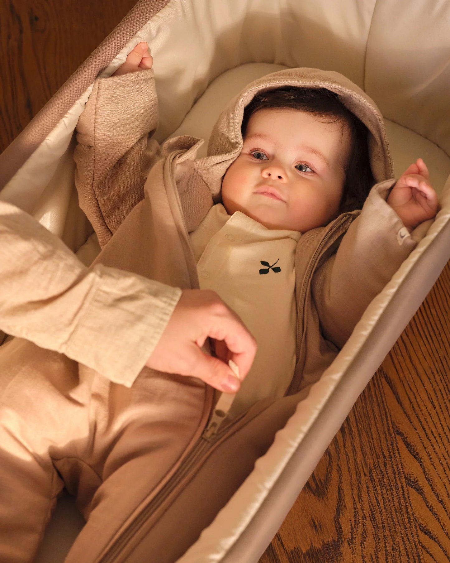 Buitenpak baby - Biologisch katoen & Linnen - GOTS - Moonboon