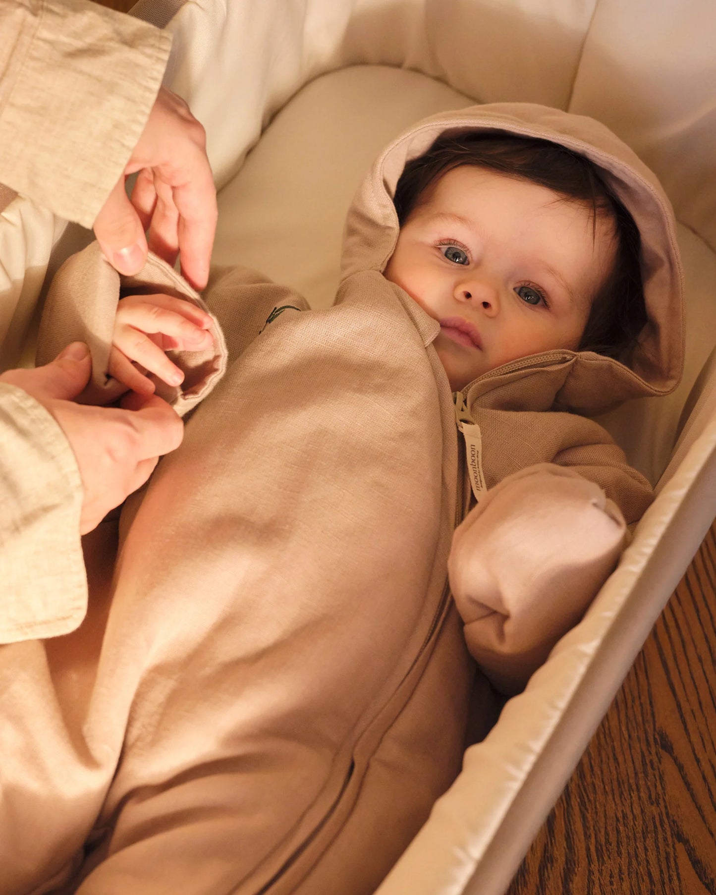 Buitenpak baby - Biologisch katoen & Linnen - GOTS - Moonboon