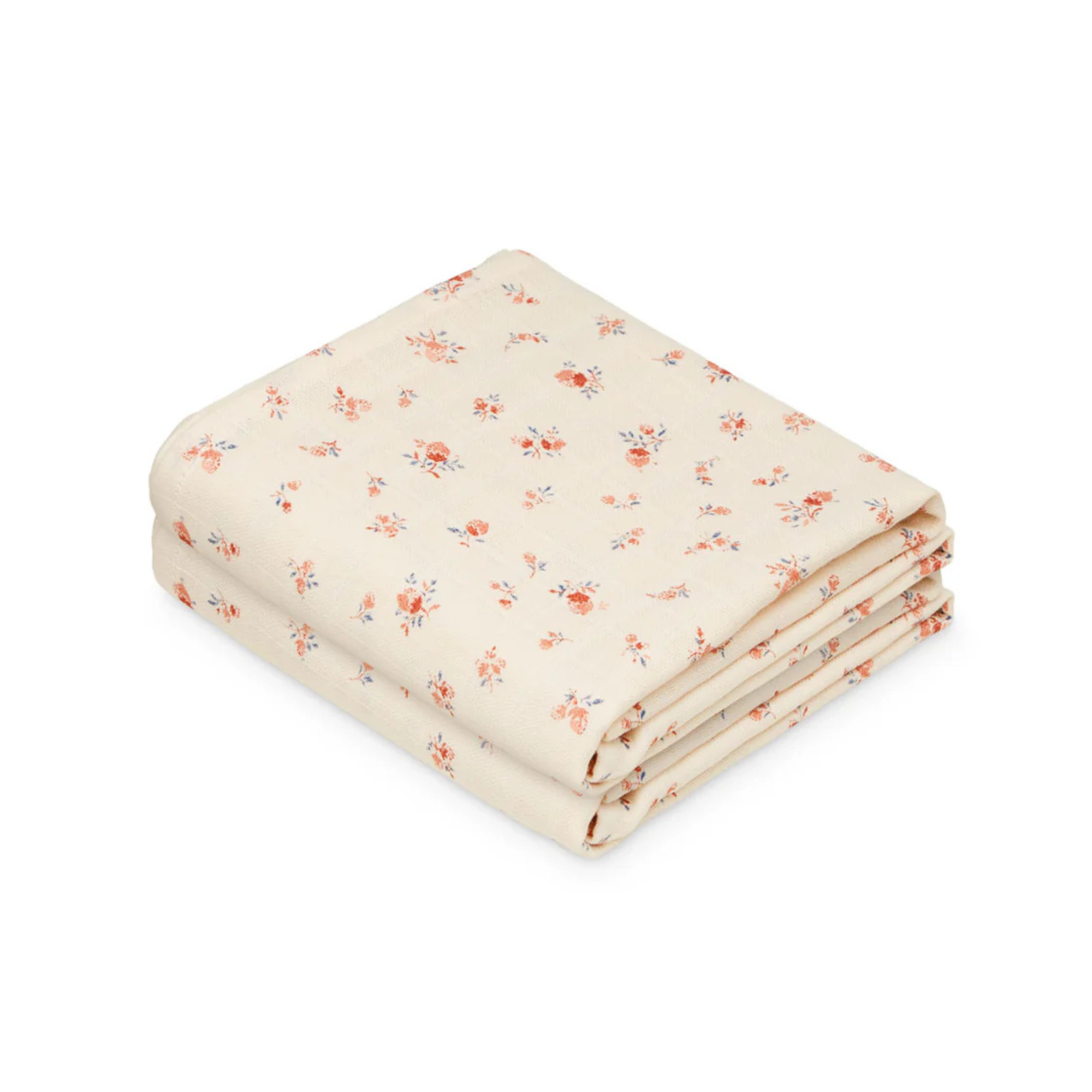 Hydrofiele doeken 2-pack Berries - 70x70 cm - 100% biologisch katoen - GOTS - CamCam Copenhagen