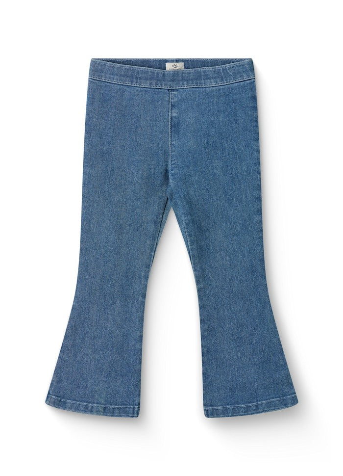 Jeggings flare - Denim look - Biologisch katoen - Copenhagen Colors voor