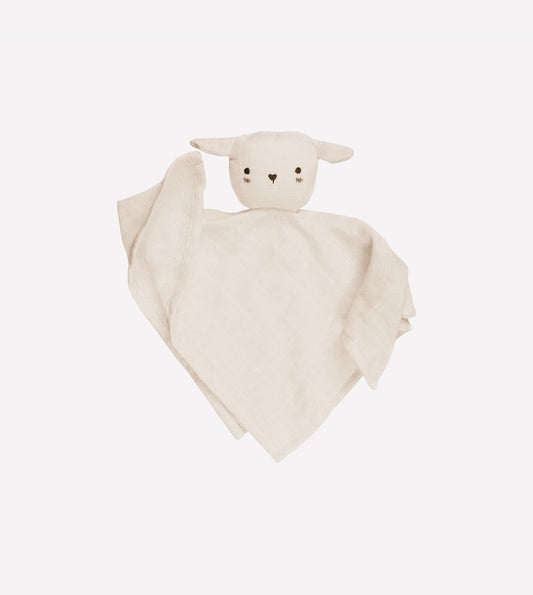 Knuffeldoekje hydrofiele stof - Lammetje/Lamb - Main Sauvage