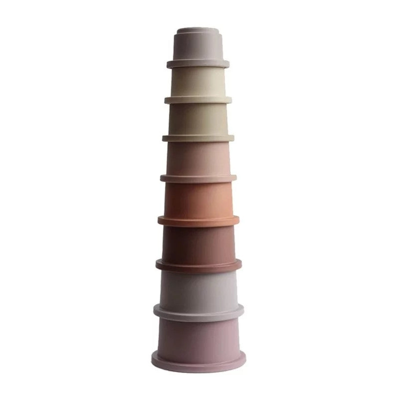 Mushie - Stapeltoren - 100% vrij van BPA, PVC en ftalaten