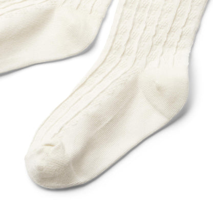 Wheat - Izzy Pointelle Tights (2-pack) - Baby Leggings