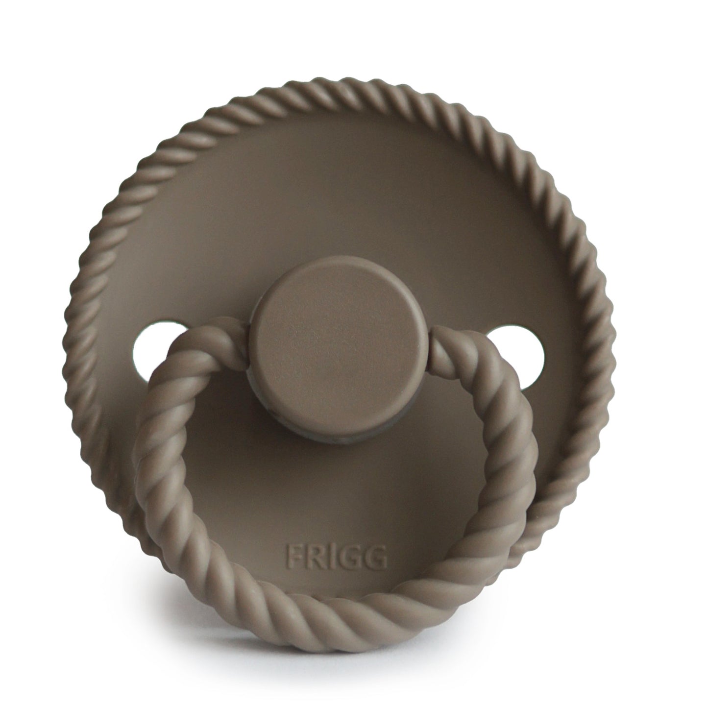 FRIGG silicone pacifier - Rope - Portobello - 100% medical silicone pacifier