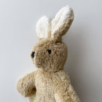 Baby Kuscheltier - Hase klein - Bio-Baumwolle/Wolle - Beige - Senger Naturwelt