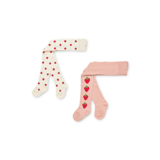 Maillot Vera - Aardbeitjes - 2 pack - Katoenmix - Flöss