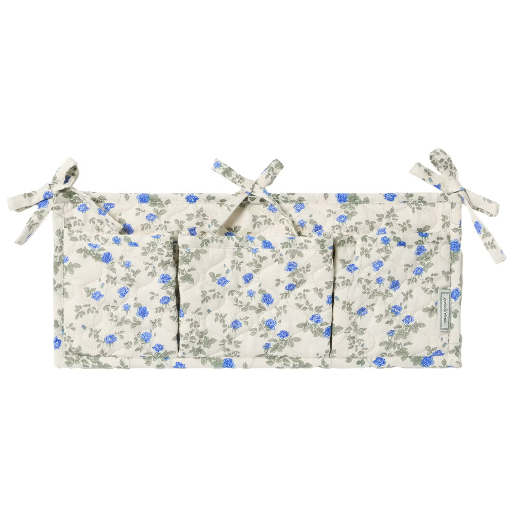 Gewatteerde bedzak Dainty - Biologisch katoensatijn - 43 x 18 cm - Garbo&Friends