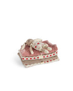 Gestrickter Strampler Blumen - Flower Garden – 100% Merinowolle - SmallStuff