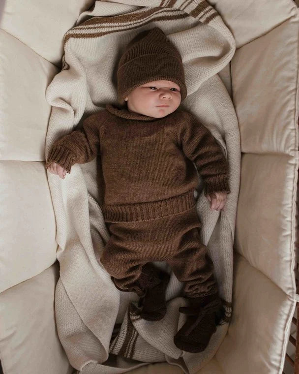 Sweater Georgette - Babytruitje - Merinowol - HVID