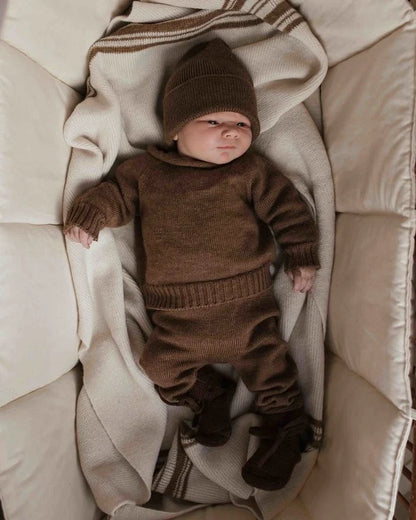 Sweater Georgette - Babytruitje - Merinowol - HVID