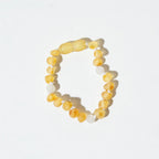 Armband Moonstone & Raw Lemon Amber - 14 cm - Nirrimis - productfoto