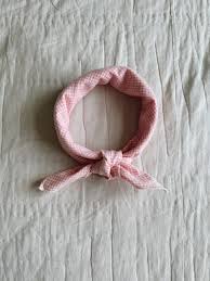 Sjaaltje Eddie - Biologisch katoen - Tiny Check Pink - Lalaby