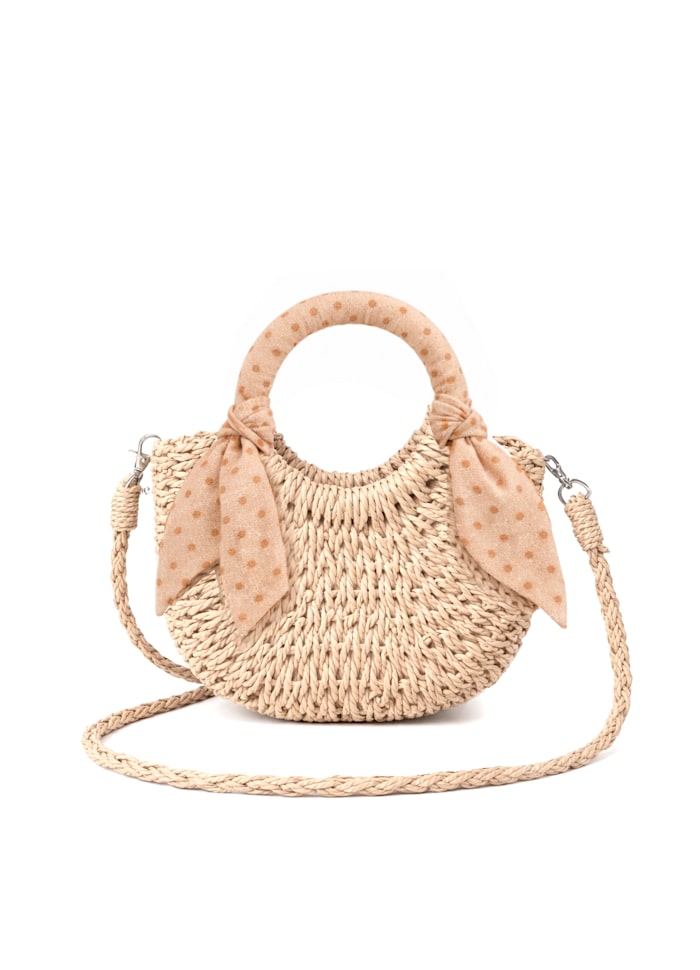 Mini Woven Bag - Kids - Cotton/Wicker - Mrs Ertha