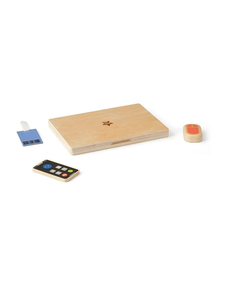 Speelgoed Laptop - Computer set - Houten speelgoed - Kid's Concept