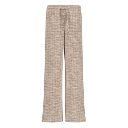 Broek Tracy - Katoen - Multi check - Levv voorkant