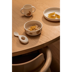 Eten setje Vivi - Siliconen - Elephant/creme - Liewood tafel