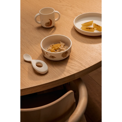 Eten setje Vivi - Siliconen - Elephant/creme - Liewood tafel