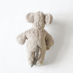 Baby-Kuscheltier - Maus klein - Animal Baby Mouse - Biobaumwolle/Wolle - Grau - Senger Naturwelt