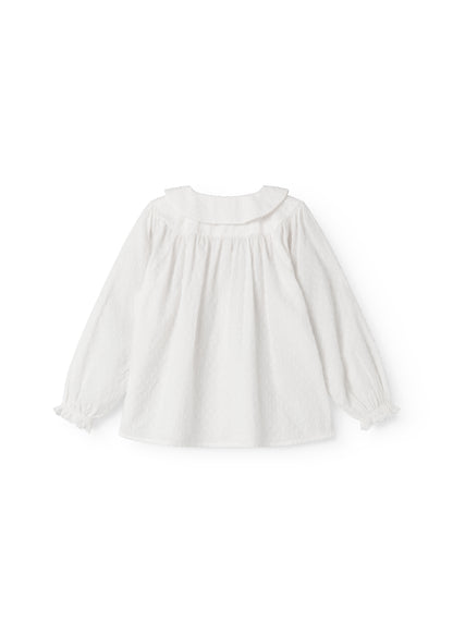 Blouse Trissy - Fine Dobby - Katoen - MarMar Copenhagen achter