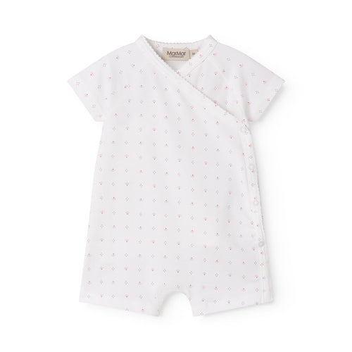 Romper suit Rap - Modal cotton - Tiny Tulip/Pink - MarMar Copenhagen front