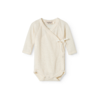 Marmar copenhagen belita pointelle overslagromper merino wol natural wit