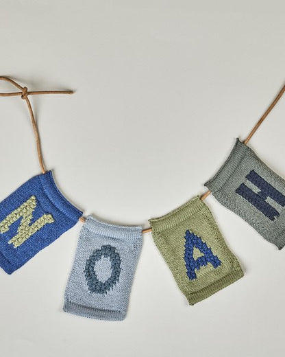 SmallStuff - NX Knitted Letter - Knitted Flags