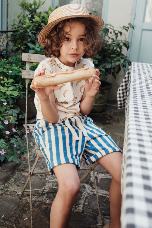 Short terry towelling - Short Eponge - Organic cotton blend - Emile et Ida