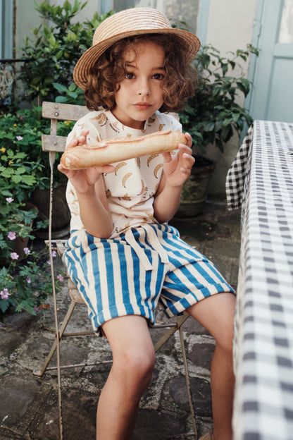 Short terry towelling - Short Eponge - Organic cotton blend - Emile et Ida